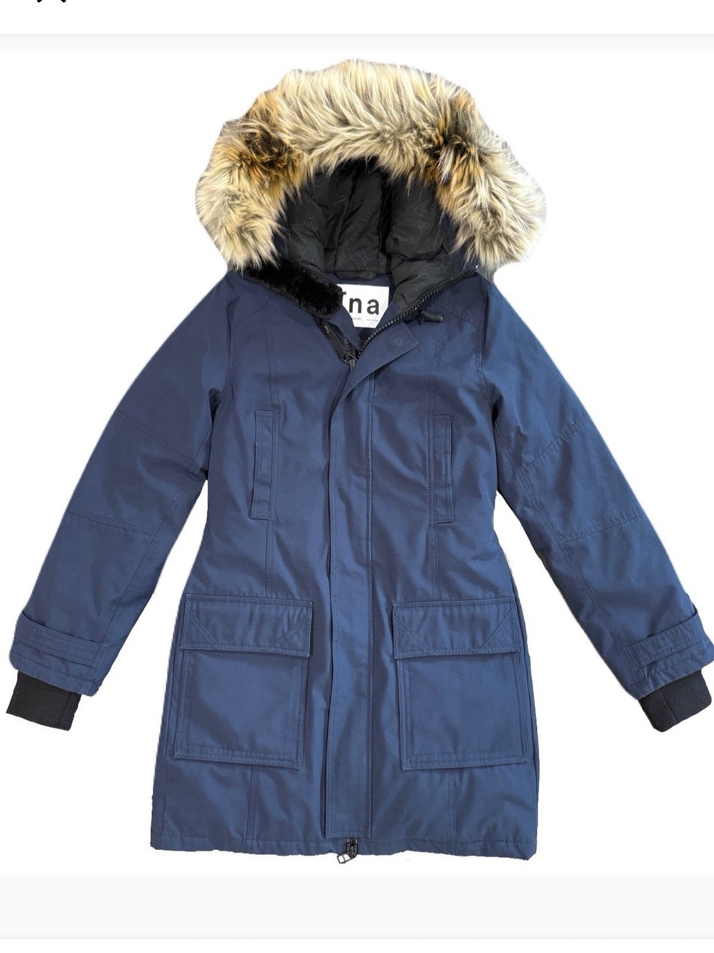 Aritzia TNA Bancroft Parka Women's Small Goose Down Water/ Wind Proof Coat